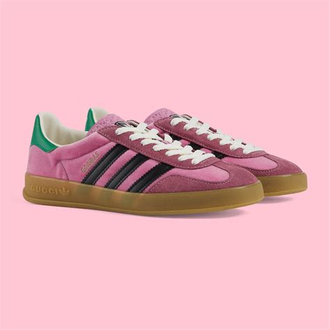 gazelle x gucci rosas|adidas x Gucci goat.